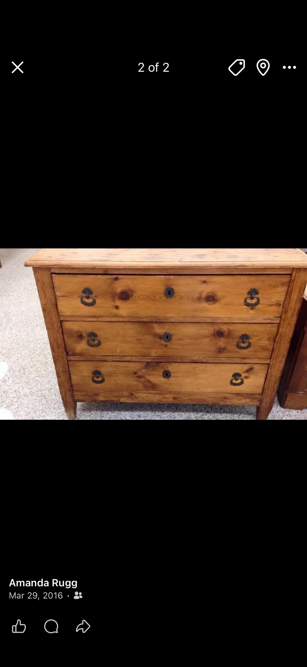 Wooden Dresser