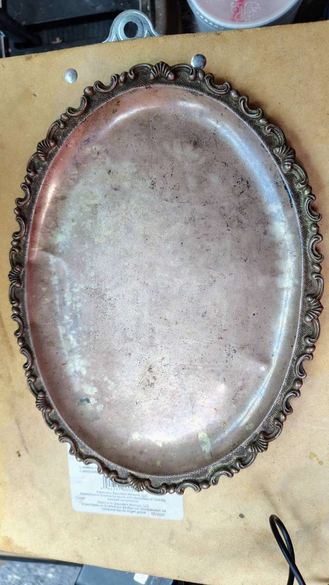 Peruzzi silver tray