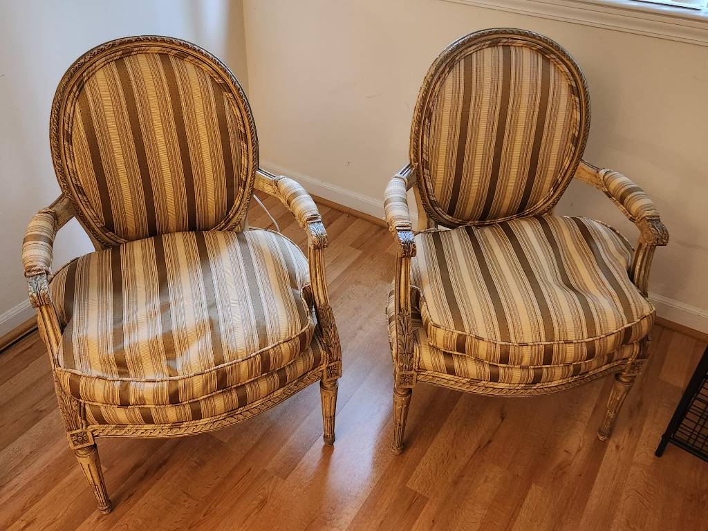 Two Louis XI Armchairs