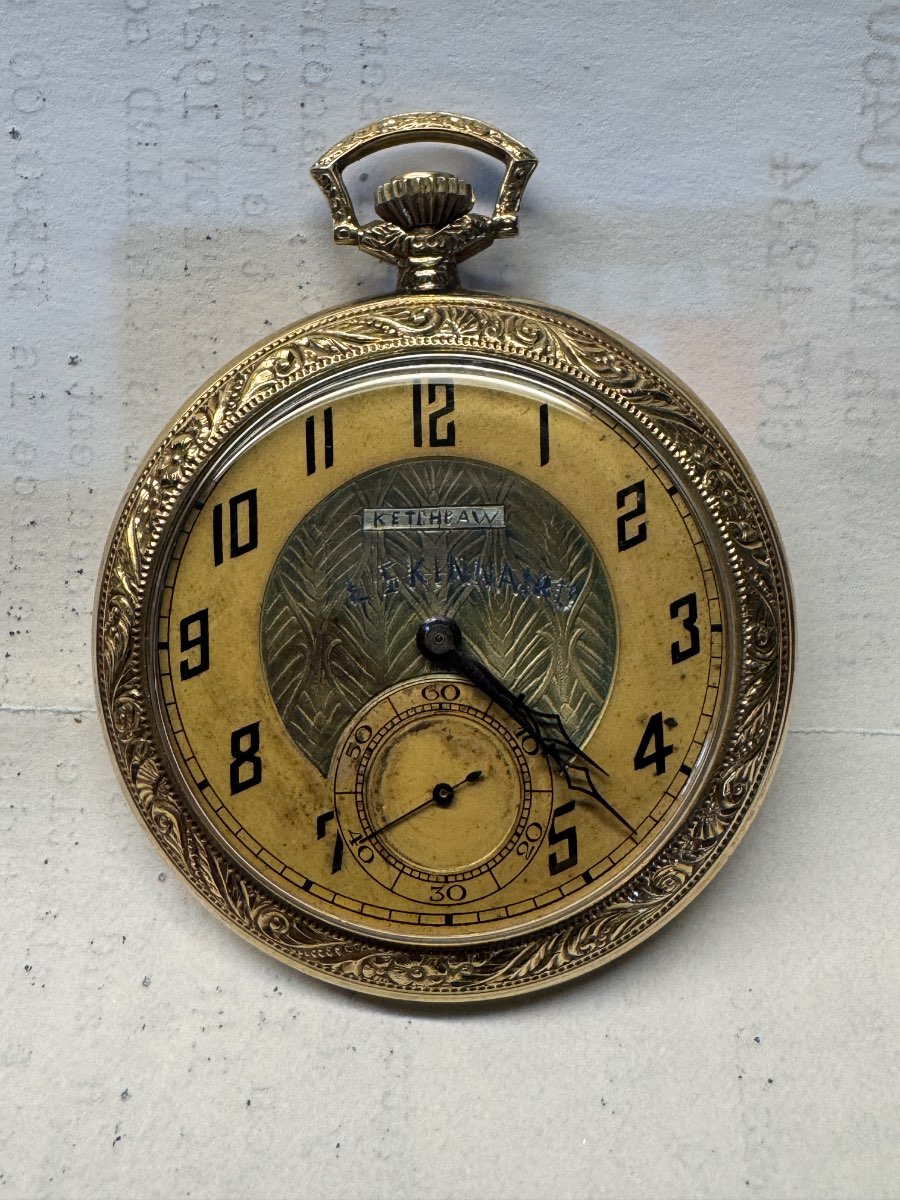 Dudley Watch Co. Model 1 Masonic Pocket Watch, c. 1924