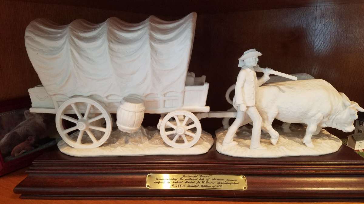 Goebel Westward Bound Porcelain Sculpture