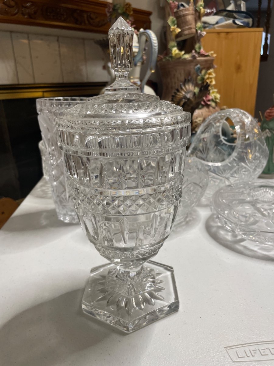 Lead Crystal Container